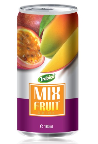Trobico mix fruit drink alu can 180ml